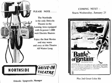 Northside Drive-In Theatre - Old Ad From Curt Peterson (newer photo)